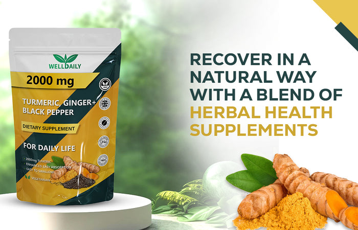 Recover In a Natural Way with a Blend of Herbal Health Supplements