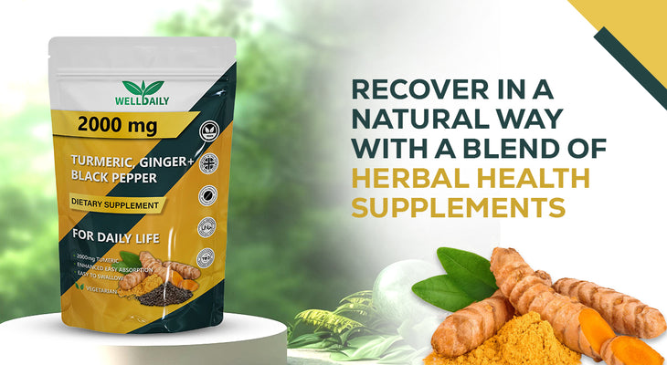 Recover In a Natural Way with a Blend of Herbal Health Supplements