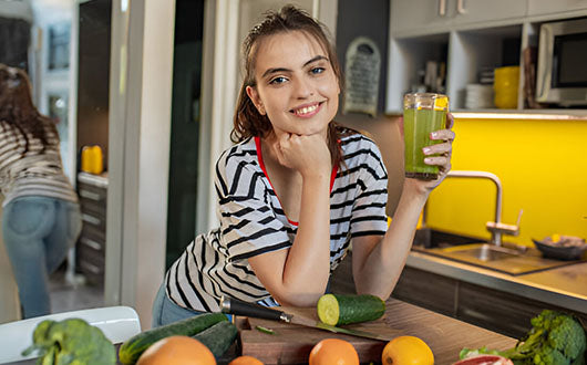 Secret to a Light Mood: Healthy Food and Nutritional Supplements