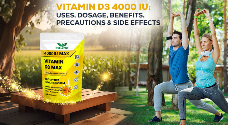 Vitamin D3 4000 IU: Uses, Dosage, Benefits, Precautions & Side Effects