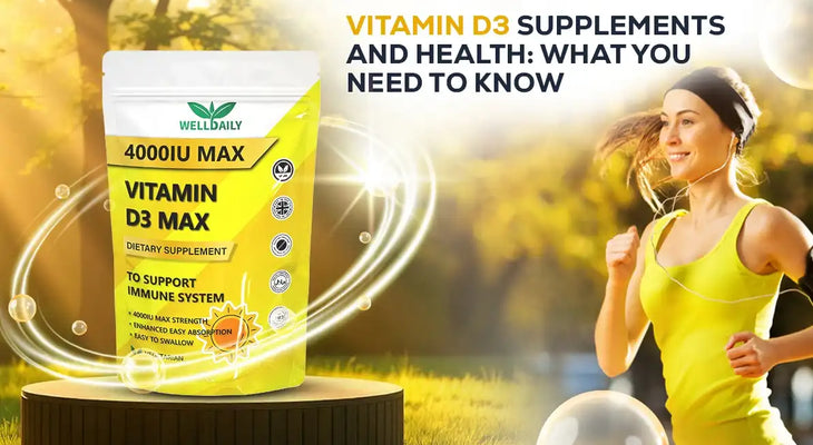 Vitamin D3 Supplements and Health: What You Need to Know