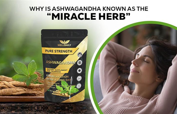Why is Ashwagandha Known As The “Miracle Herb"