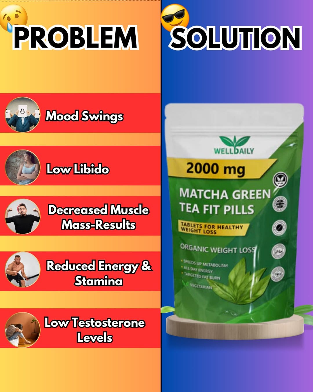 Matcha Green Tea tablets relieve stress and bring calmness – WELL DAILY